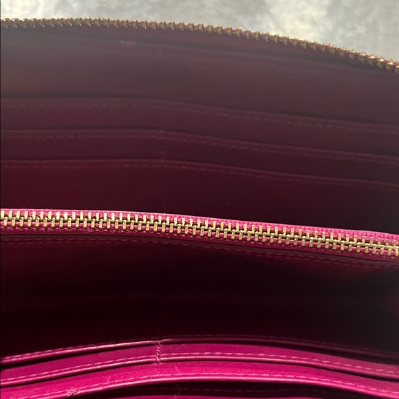 Tory Burch Deep Red Wallet - Picture 3 of 10